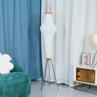 Translucent Paper Floor Lamp, Soft Glow