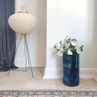 Translucent Paper Floor Lamp, Soft Glow