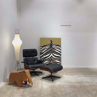 Translucent Paper Floor Lamp, Soft Glow