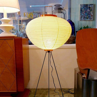 Translucent Paper Floor Lamp, Soft Glow