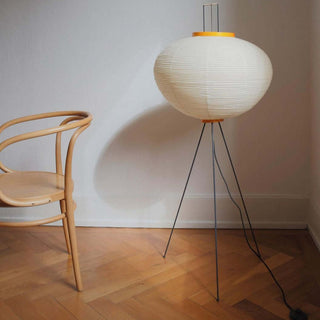 Translucent Paper Floor Lamp, Soft Glow