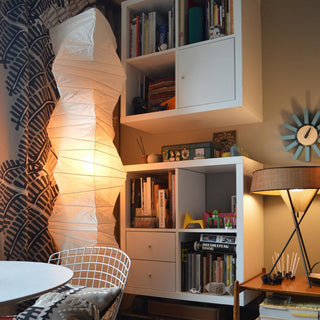 Translucent Paper Floor Lamp, Soft Glow