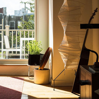 Translucent Paper Floor Lamp, Soft Glow