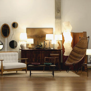 Translucent Paper Floor Lamp, Soft Glow