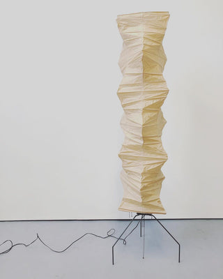 Translucent Paper Floor Lamp, Soft Glow
