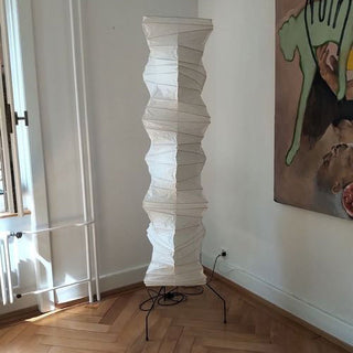 Translucent Paper Floor Lamp, Soft Glow