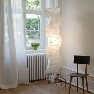 Translucent Paper Floor Lamp, Soft Glow