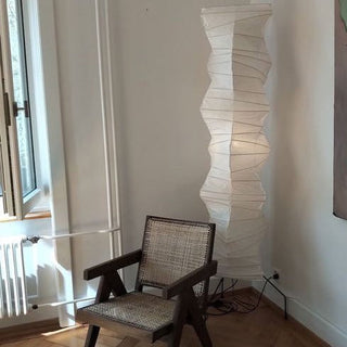 Translucent Paper Floor Lamp, Soft Glow