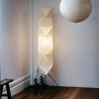 Translucent Paper Floor Lamp, Soft Glow