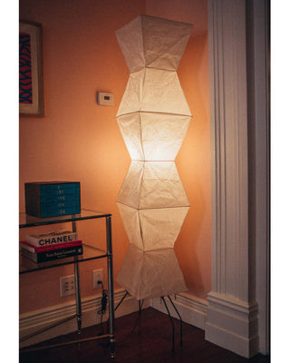 Translucent Paper Floor Lamp, Soft Glow