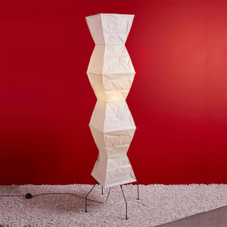 Translucent Paper Floor Lamp, Soft Glow