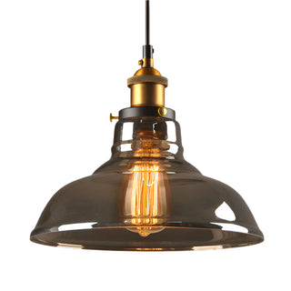 Vintage-Inspired Glass Pendant Light, Antique Design