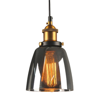 Vintage-Inspired Glass Pendant Light, Antique Design