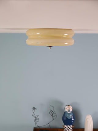 Vintage Art Deco Ceiling Fixture, Timeless Design