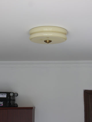 Vintage Art Deco Ceiling Fixture, Timeless Design