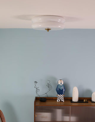 Vintage Art Deco Ceiling Fixture, Timeless Design