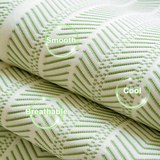 Herringbone Scallop Edge Sofa Cover | Stylish Home Decor