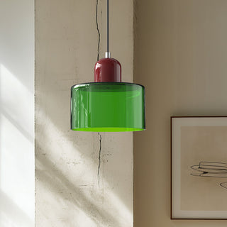 Modern Glass Pendant Light, Artistic Design