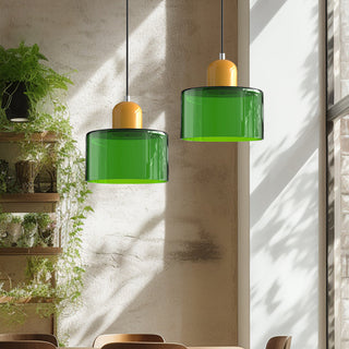 Modern Glass Pendant Light, Artistic Design