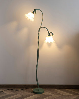 Artistic Floor Lamp, Calla Flower Design