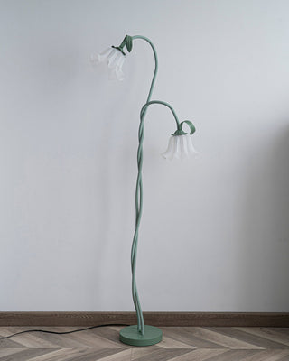 Artistic Floor Lamp, Calla Flower Design