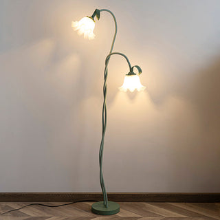 Artistic Floor Lamp, Calla Flower Design