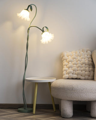 Artistic Floor Lamp, Calla Flower Design