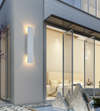 Water-Resistant LED Wall Light, Versatile Ambient Illumination