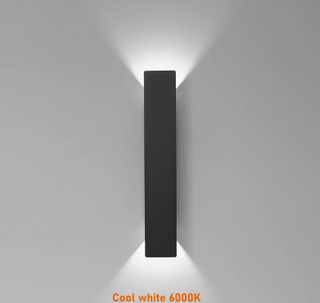 Water-Resistant LED Wall Light, Versatile Ambient Illumination