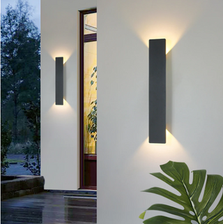 Water-Resistant LED Wall Light, Versatile Ambient Illumination