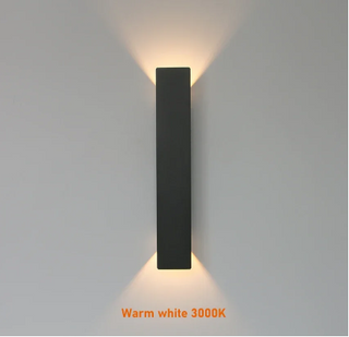 Water-Resistant LED Wall Light, Versatile Ambient Illumination