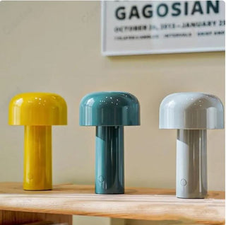 Cordless Mushroom Table Lamp, Italian Design