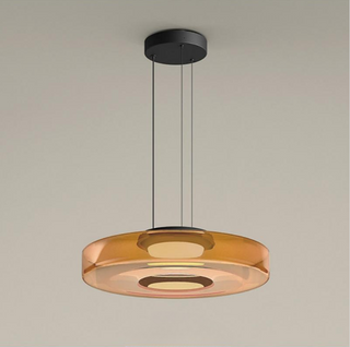 Glass Pendant Lighting, Bauhaus-Inspired