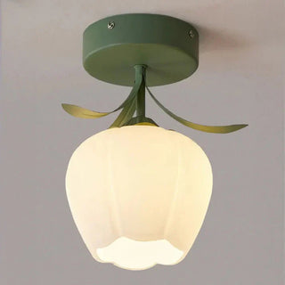 Chic Mini Flower Ceiling Light, French-Inspired