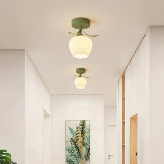 Chic Mini Flower Ceiling Light, French-Inspired