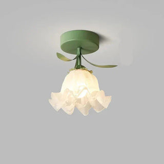 Chic Mini Flower Ceiling Light, French-Inspired