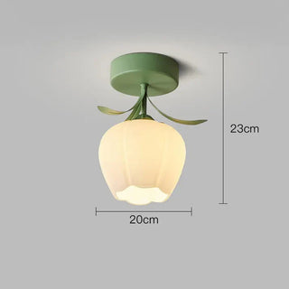 Chic Mini Flower Ceiling Light, French-Inspired