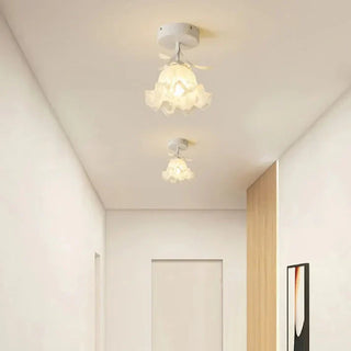 Chic Mini Flower Ceiling Light, French-Inspired