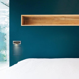 Sleek LED Nightstand Lamp, Contemporary Design