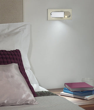 Sleek LED Nightstand Lamp, Contemporary Design