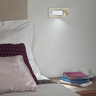 Sleek LED Nightstand Lamp, Contemporary Design