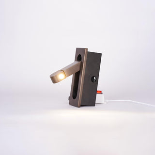 Sleek LED Nightstand Lamp, Contemporary Design