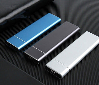 Portable 8TB External SSD with USB 3.1 for Fast File Transfers - Lightweight and Compact Design