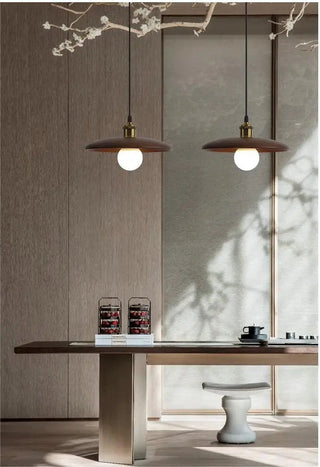 Wooden Pendant Lighting, Rustic Charm