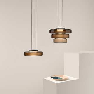 Glass Pendant Lighting, Bauhaus-Inspired