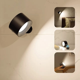 Cordless LED Wall Light, Versatile and Adjustable