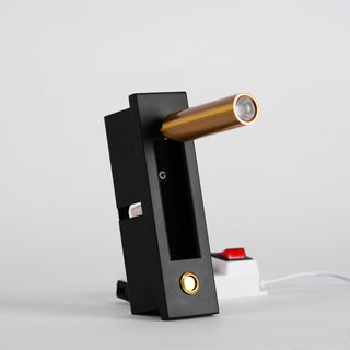 Integrated bedside sconce, contemporary design