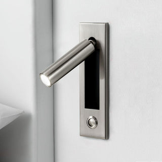 Integrated bedside sconce, contemporary design