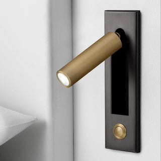 Integrated bedside sconce, contemporary design