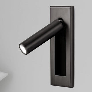 Integrated bedside sconce, contemporary design